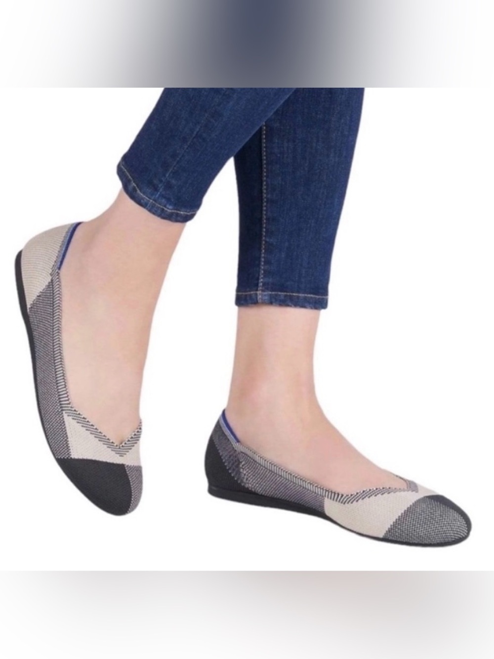 ROTHY'S The Flat Captoe Ballet Cap Toe